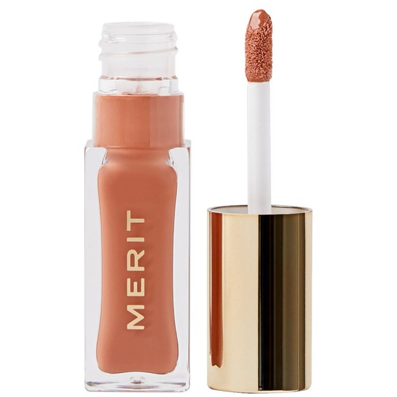 MERIT ~ Shade Slick Tinted Lip Oil~ Au Naturel ~ BNIB Authentic NEW - Picture 4 of 5